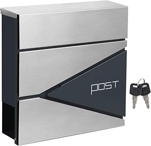 Postkasse - Wall Lethbox - avisafdeling - moderne