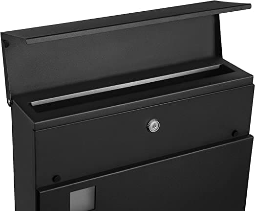 Postilaatikko - seinä -kiinnitetty - lukittava - sanomalehden osastolla - moderni