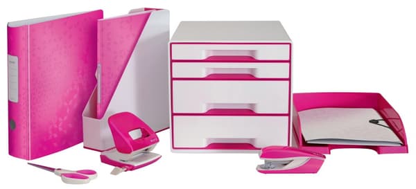 Brevkorg LEITZ WOW Plus cerise