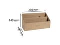 Miniatyrbild 3 av 4: Brevkorg EXACOMPTA ETERNECO 2-f ver brun