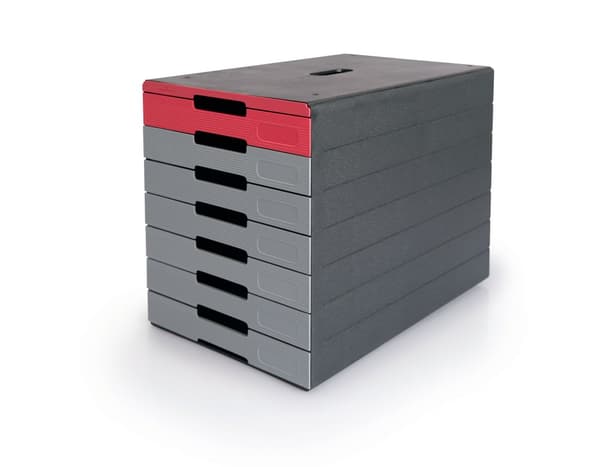 Blankettbox Idealbox grå