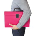 Miniatyrbild 6 av 6: Sorterare - Resväska - Klassificering - 19 fack - Rosa - A4+ format - Rapesco