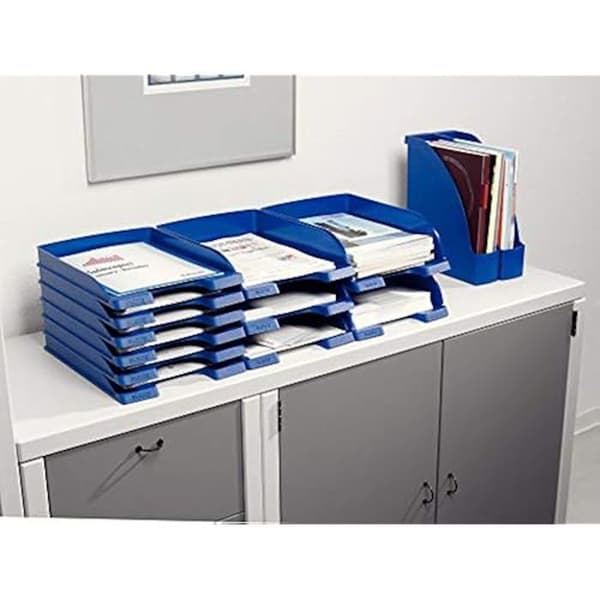 A4 Postfack - LEITZ - Smal - Röd - Ergonomisk - Stapelbar