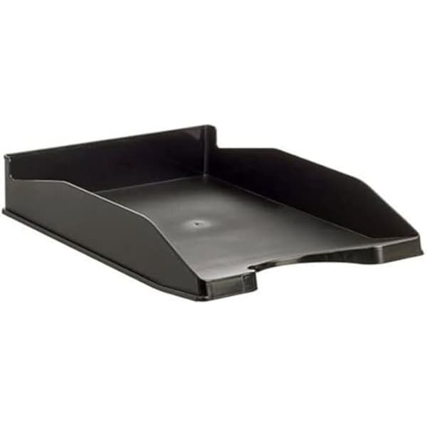Plateau - ARCHIVO 2000 - 742AM - Plastique antimicrobien - 345 mm x 255 mm x 60 mm - Noir
