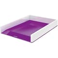 Miniatyrbild 1 av 2: Postkorg - LEITZ - WOW Dual - Lila - A4 &amp; C4-format - Modern design