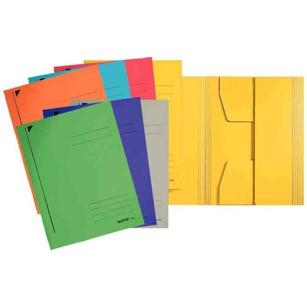 mappsorterare, A4-format, kraftig färgad kartong