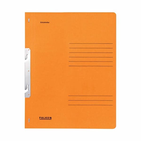 Exacompta - 80001092 - Falken - Ref. 001F - Kartong med 50 st A4 hängmappar - Orange