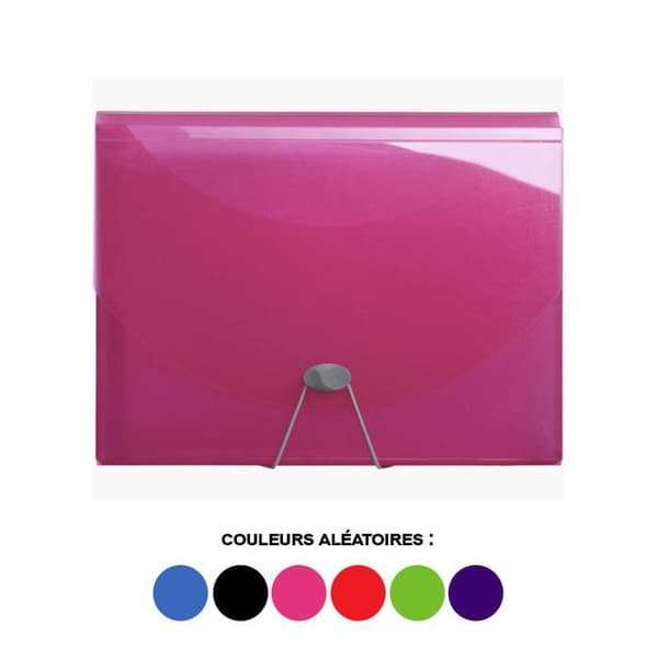 Trieur A4 Maxi - Exacompta - Iderama PP - 13 fackor - Halvtransparent - 240 x 320 mm