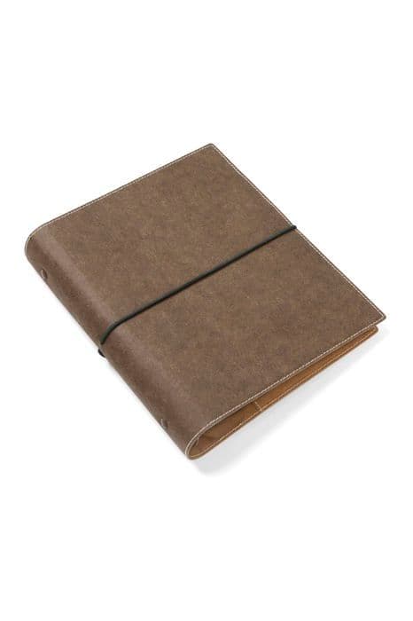 Posthållare - invändig fack - Filofax plånbok - 23-022681 - Eco Essential Organizer A5 Mörk valnöt