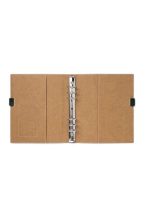 Posthållare - invändig fack - Filofax plånbok - 23-022681 - Eco Essential Organizer A5 Mörk valnöt