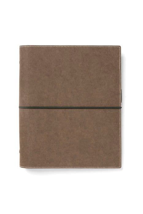 Posthållare - invändig fack - Filofax plånbok - 23-022681 - Eco Essential Organizer A5 Mörk valnöt