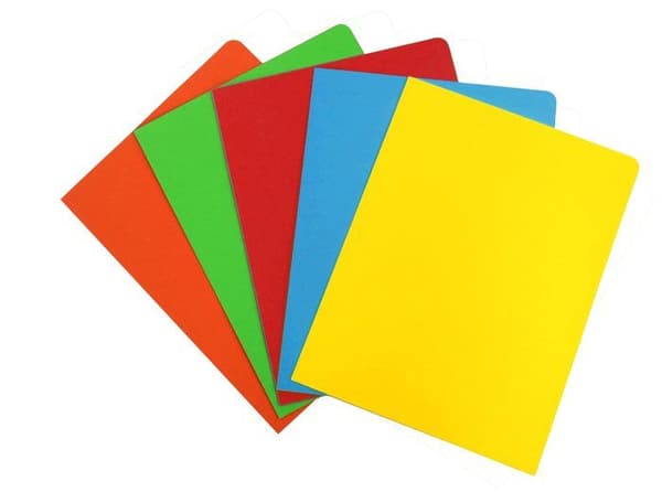 Posthållare - invändig fack - Elba plånbok - 400040652 - Grön Din A4 undermapp (50 enheter)