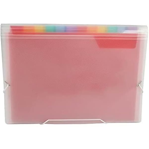 Sorterare - LIDERPAPEL - 50381 - 13 fack - Plast - Svart