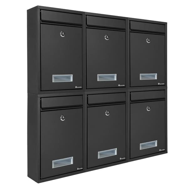 Postkasse Edwin - sort