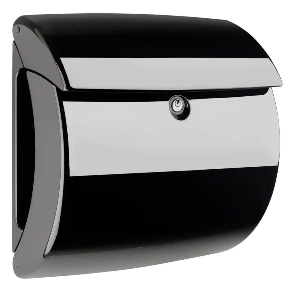 BURG-WÄCHTER Brevlåda Piano 886 S plast svart