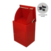 Pakkeboks Postkasse Rød | MonsterShop