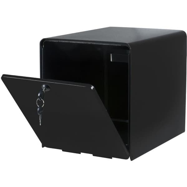 Box Burg Wachter Baltic 2 -door - Till fots - Galvaniserat stål - Lateral öppning - Svart - Tillverkad i Frankrike