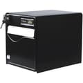 Miniatyrbillede 2 af 4: Box Burg Wachter Baltic 1 Door - Galvanized Steel - Side Opening - Black - Made in France
