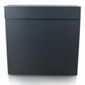 Miniatyrbild 3 av 6: M�rk brevl?da f�r brev, elegant brevl?da med tub