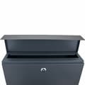 Miniatyrbild 6 av 6: M�rk brevl?da f�r brev, elegant brevl?da med tub