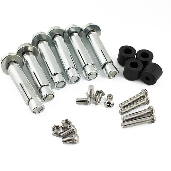 Lejers postkasse til lejligheder, 2x5 slots, rustfri inox