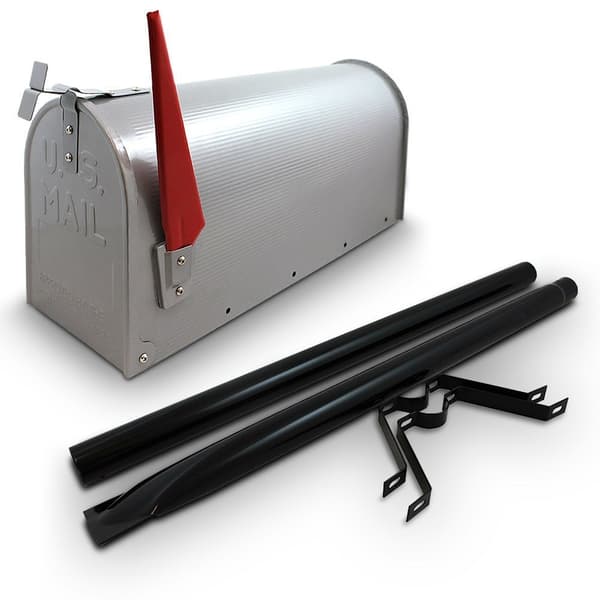 Amerikansk postkasse til breve + stilfuld sort post