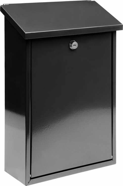 VOREL LETTERBOX400 x 250 x100mm SVART