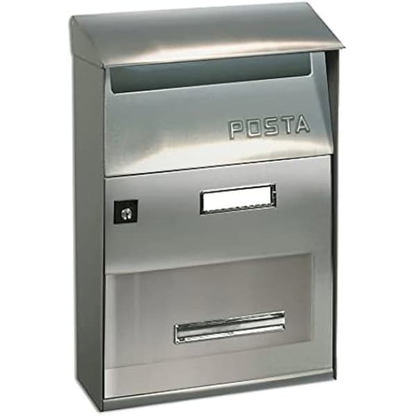 Postlåda - ALUBOX - FT Evo ACC. 22 x 32,5 ftixl - Aluminium - Enkelsidig - Individuell