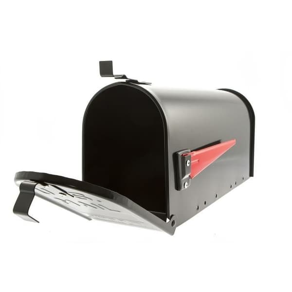 Postlåda - G2 Trading Company - 084 Mississippi - Svart Aluminium - Väggmonterad - Typ US
