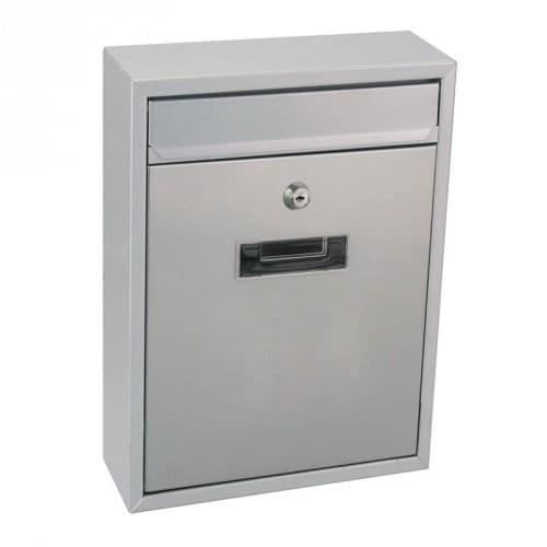 Perel Mailbox Ibiza Silver BG40003