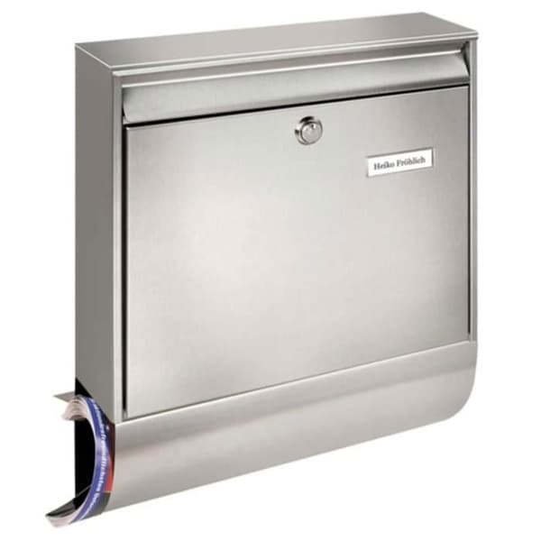 BURG-WÄCHTER Brevlåda Borkum-Set 38770 Ni Rostfritt Stål Silver