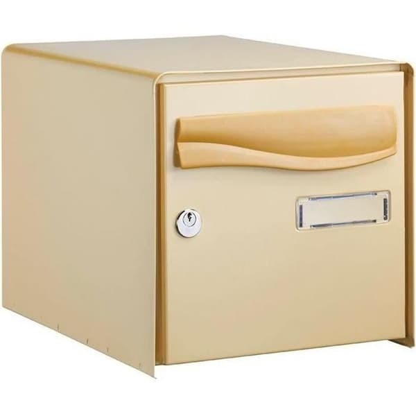 DECAYEUX Brevlåda PTT - dubbelsidig - beige