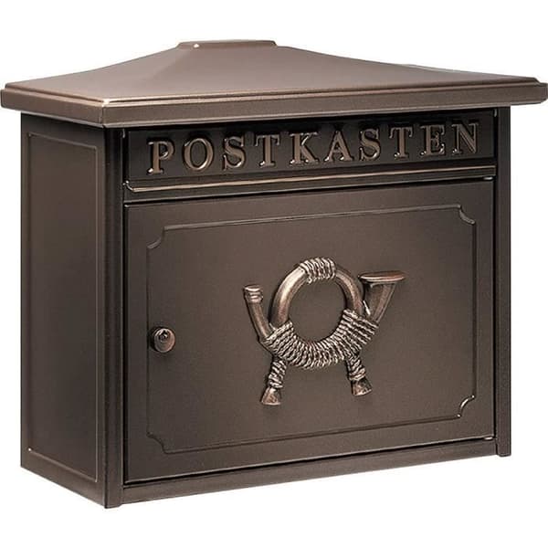 Sylt 1883 K postlåda - BURG-WÄCHTER - Metalliskt kopparstål - Enkelsidig - Individuell - Väggmonterad