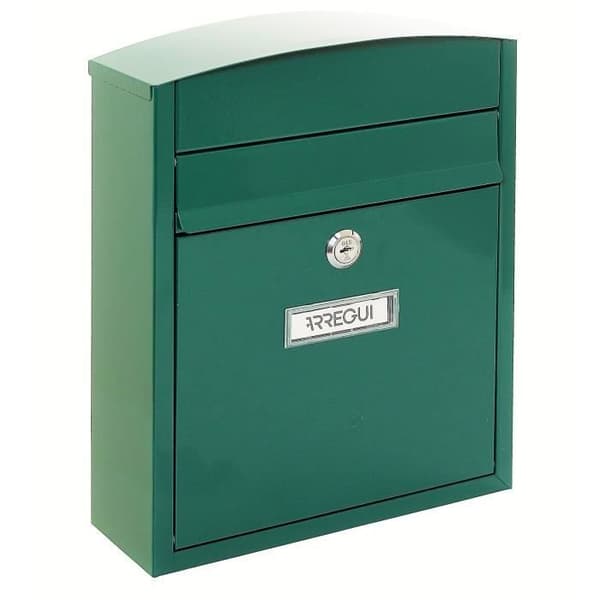 ARREGUI Compact E5733 stålpostlåda, utomhuspostlåda, väggmonterad postlåda, regntät