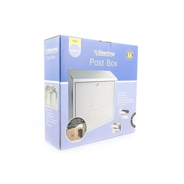 Sterling Contemporary Mailbox, - MB03ST
