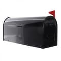 Miniatyrbild 1 av 2: US Mailbox Black Steel