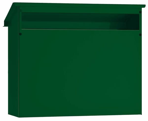 Arregui brevlåda - V4073 - Stålpostlåda, storlek M (DIN A4) Grön