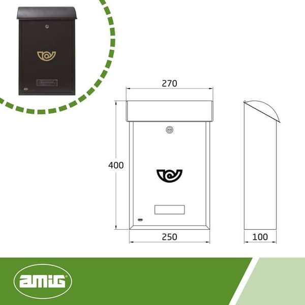 Amig brevlåda - 10429