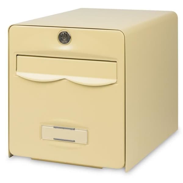 BURG WACHTER Galvaniserat stål Balthazar brevlåda - 2 dörrar - Beige