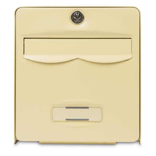 BURG WACHTER Galvaniserat stål Balthazar brevlåda - 2 dörrar - Beige