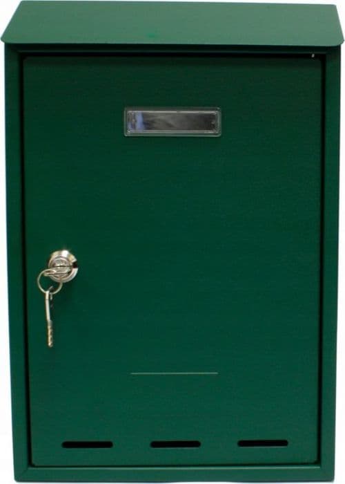 Metalplus brevlåda - 3140/1GREEN - Grön brevlåda