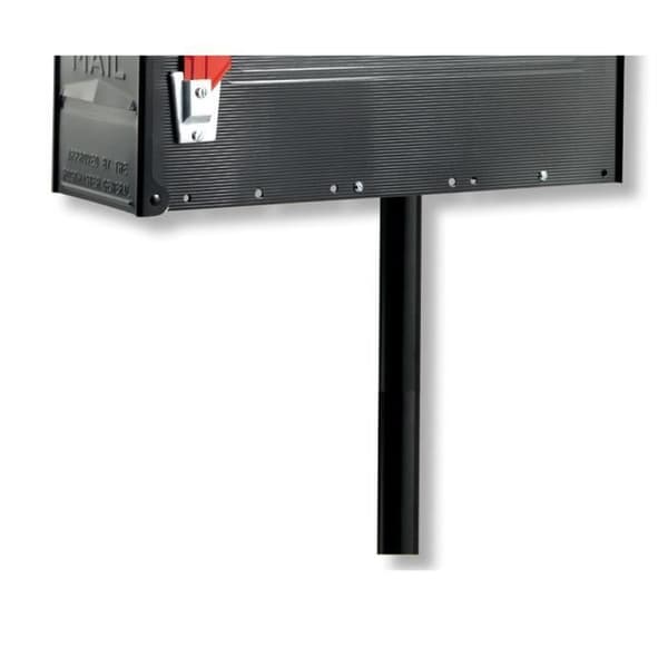 Postlådestöd - BURG-WÄCHTER - US-Postlåda 893 S - Höjd 1500 mm - Ø 30 mm - Svart
