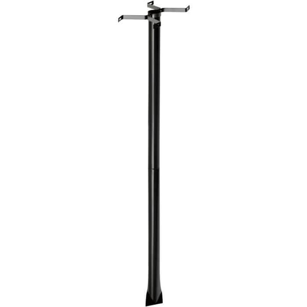 Postlådestöd - BURG-WÄCHTER - US-Postlåda 893 S - Höjd 1500 mm - Ø 30 mm - Svart