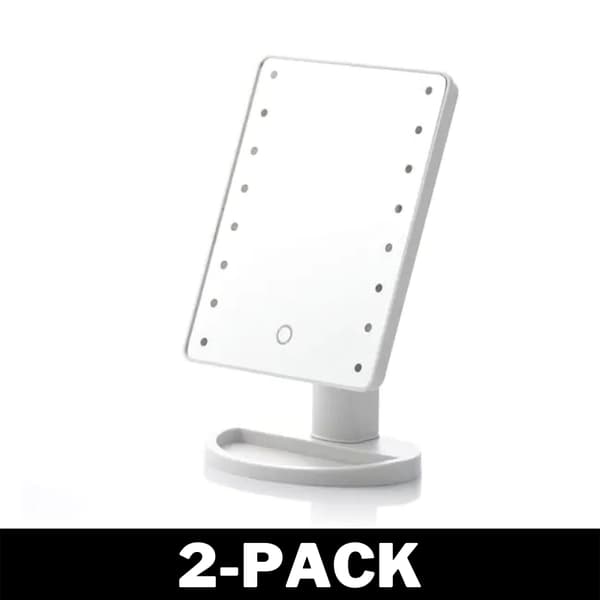 Stilren Sminkspegel med LED Lampor