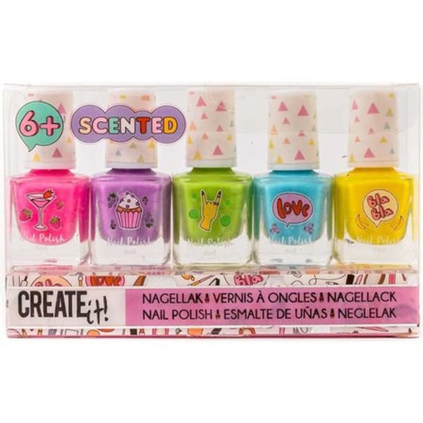 Skapa det! Doftande nagellack 5 färger
