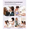 Miniatyrbillede 7 af 9: Rootz kosmetiketui med hjul - Makeup Organizer - Beauty Case - Aluminiumsramme - MDF - ABS plastik - 34cm x 24cm x 79,3cm - Sort