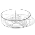 Miniatyrbilde 1 av 4: Roterende akrylstativ med skillevegg - 29,5 cm