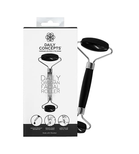 Daily Concepts Daily Obsidian Facial Roller massage roller for the face