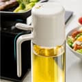 Miniatyrbilde 3 av 3: Oljesprayflaske 550 ml i glass og rustfritt stål