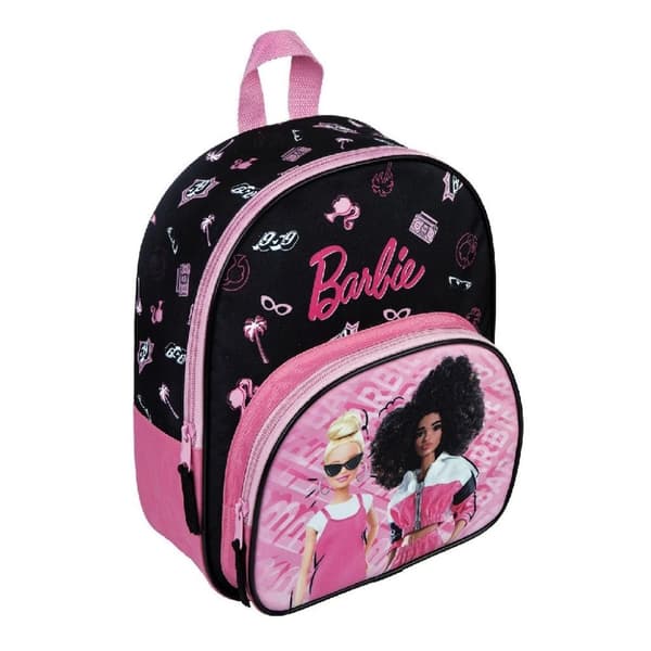 Barbie Ryggsäck 30x25x10 cm Rosa/Svart